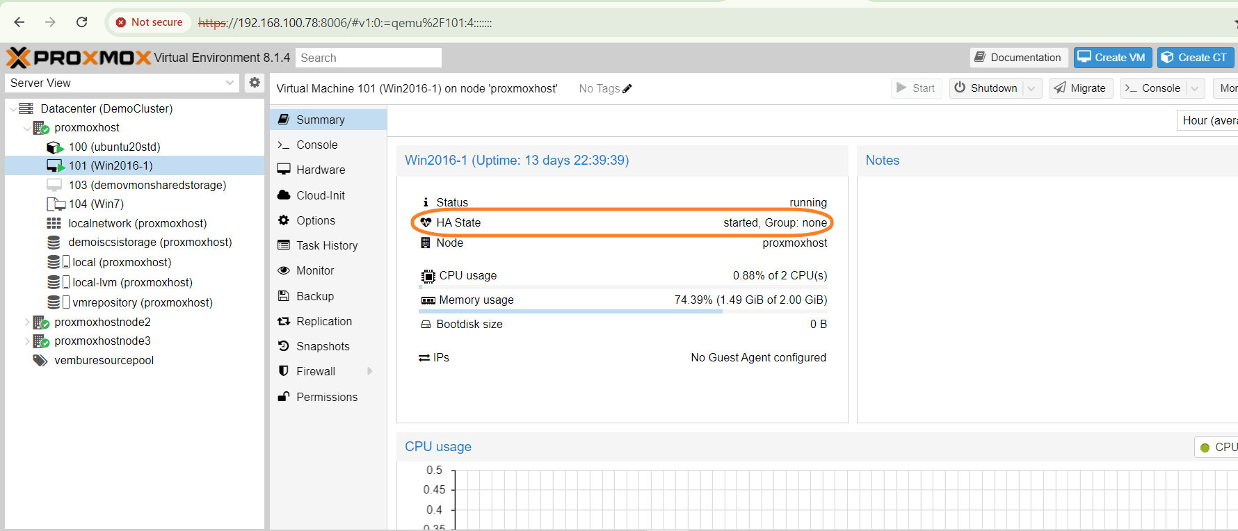 Proxmox Virtualization