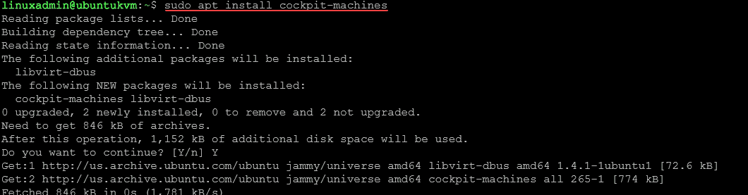 Management tool with Cockpit