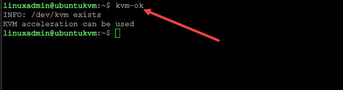 KVM in Ubuntu Server