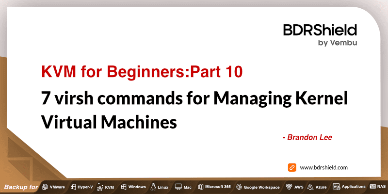 virsh commands for KVM