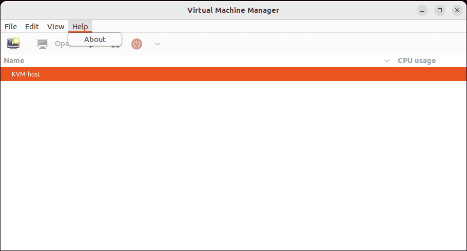 Overview of Virt-Manager