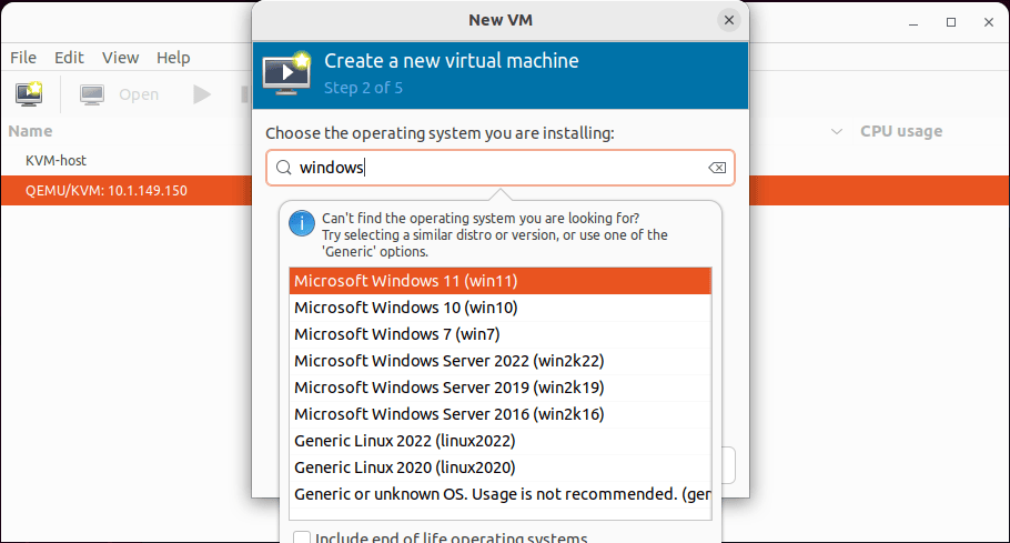 Overview of Virt-Manager