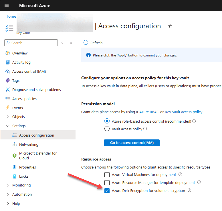 Azure Disk Encryption