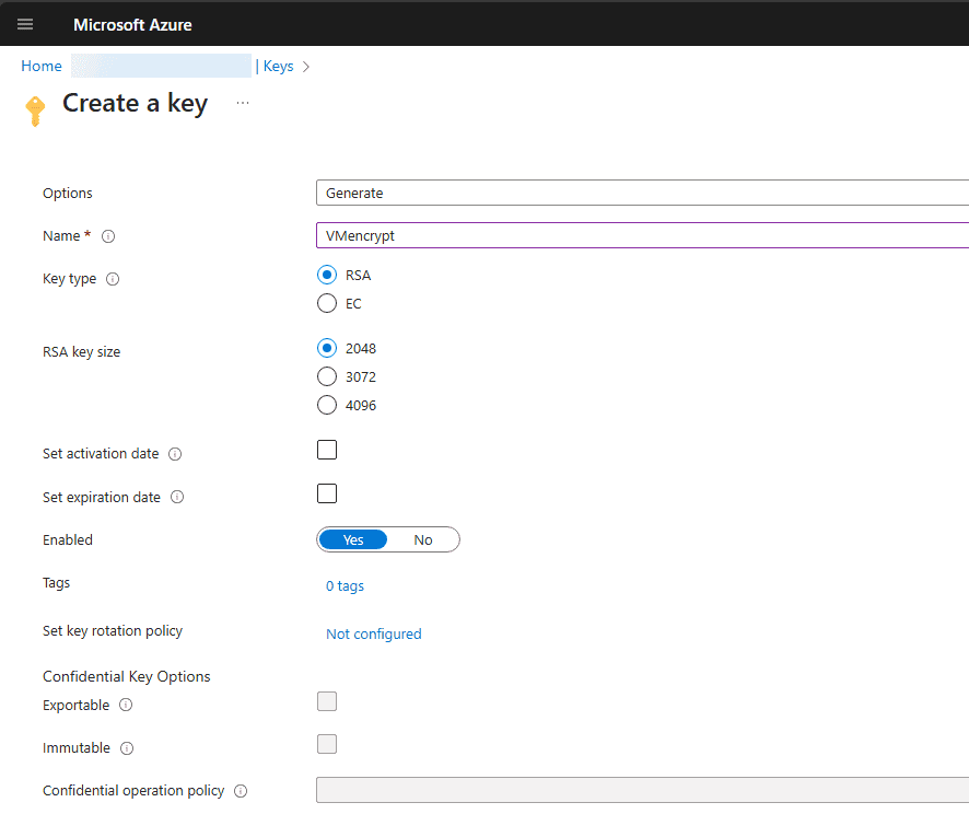 Azure Disk Encryption