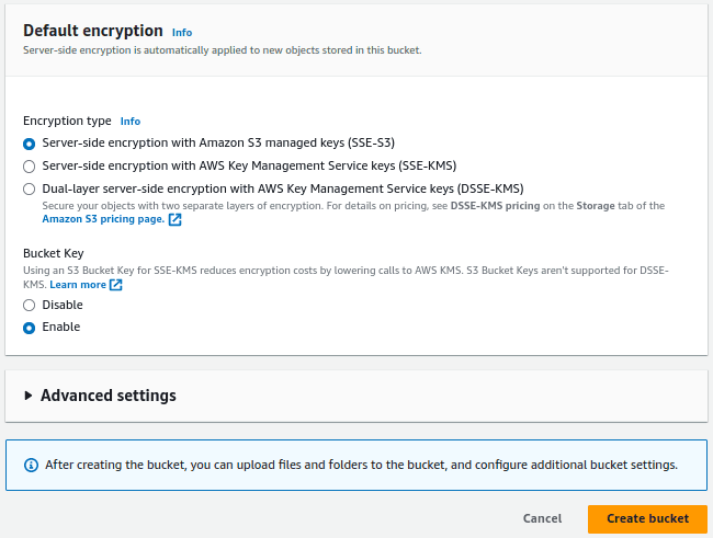 how to create static website in aws s3