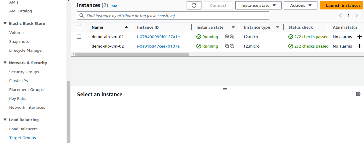 aws elastic load balancer