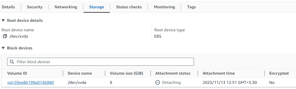 Replace an AWS EC2 Root Volume Using a Snapshot