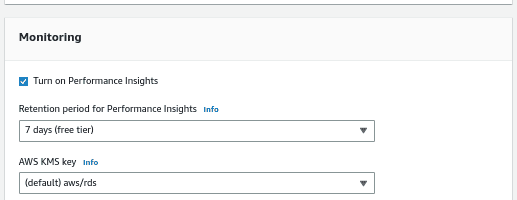 AWS RDS Postgresql DB