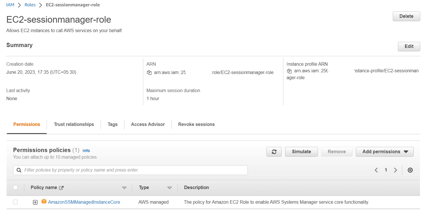 aws session manager