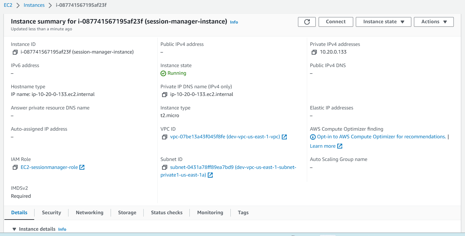 aws session manager