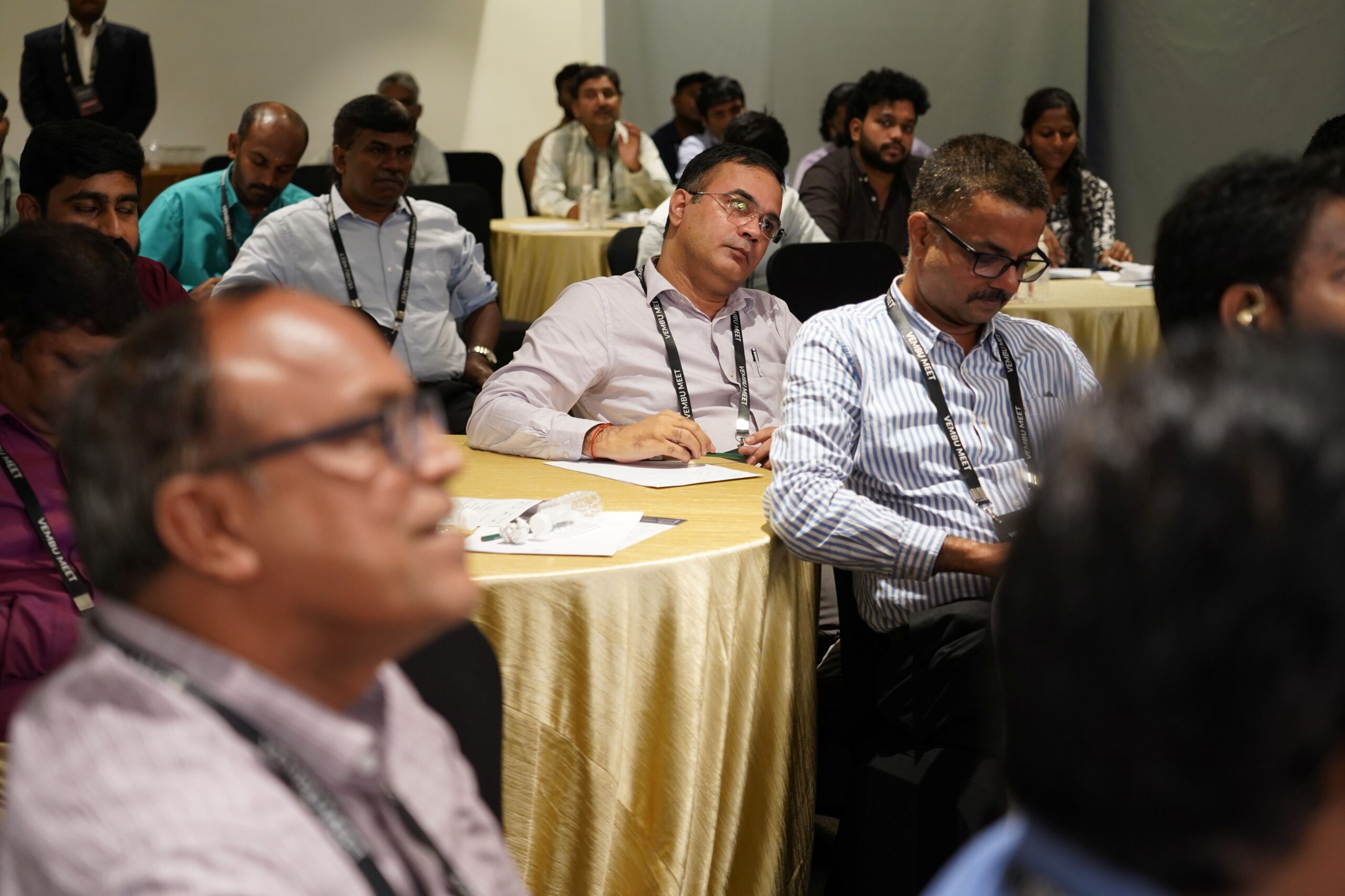 Cyber resilience and DPDP panel discussion at Vembu Meet Chennai