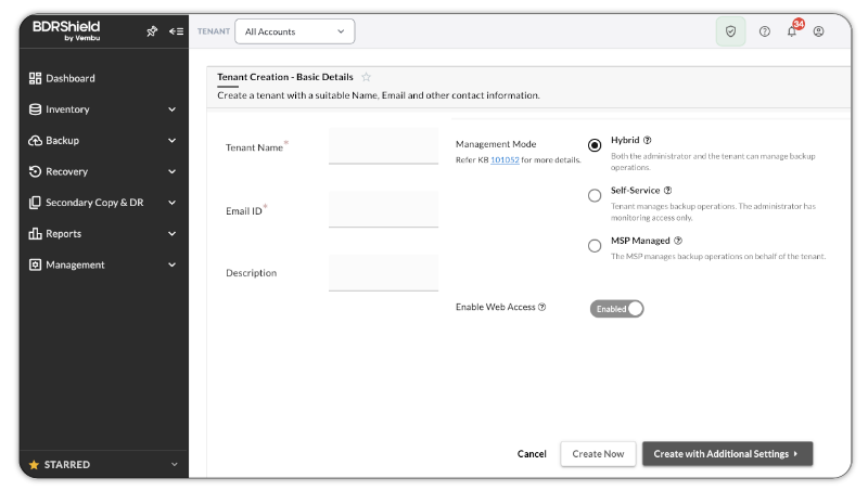 Multi-Tenant Management